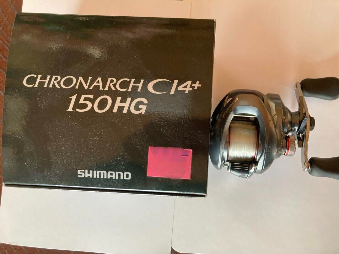 Shimano 14 CHRONARCH Ci4+ 150HG Right Handle Baitcast Reel Gear 7.6:1 F/S Japan