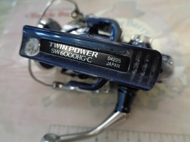 Shimano 21 TWIN POWER SW 6000HG Spinning Reel Gear Ratio 5.7:1 F/S from Japan