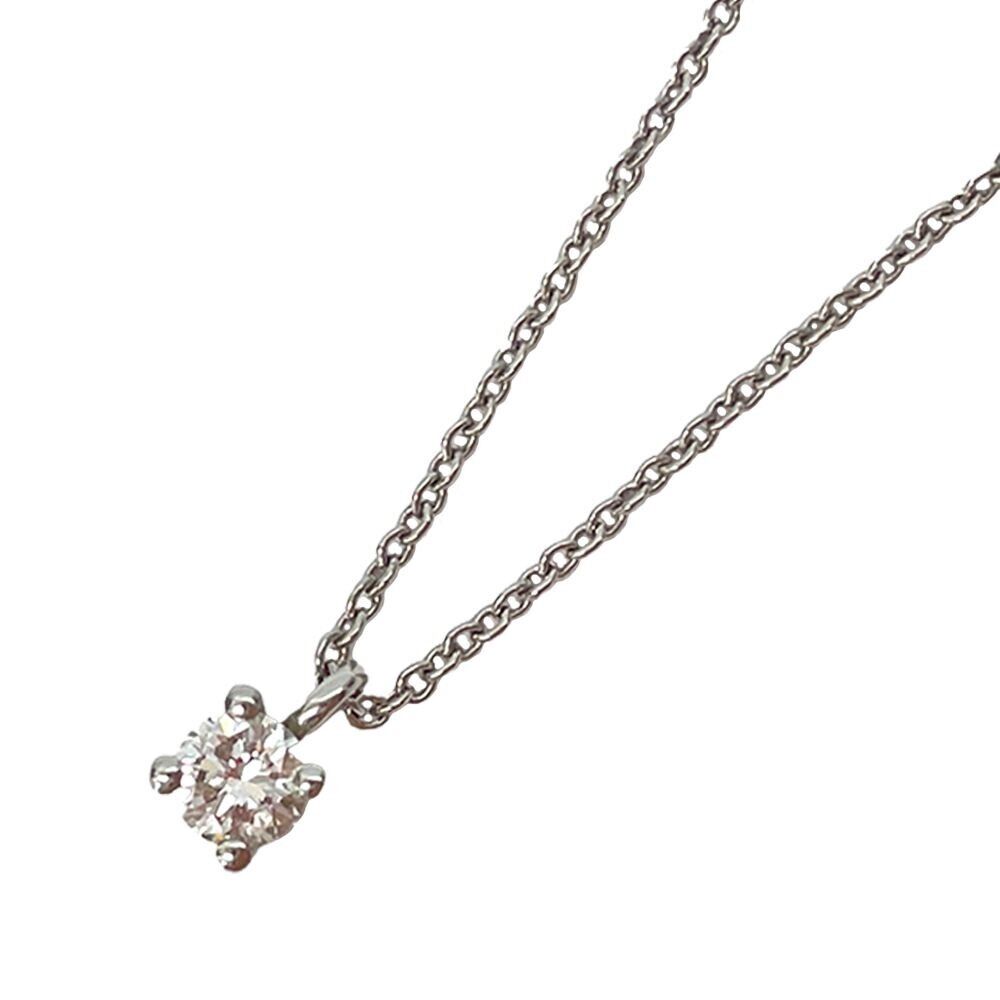 Tiffany & Co. Diamond Solitaire Pendant