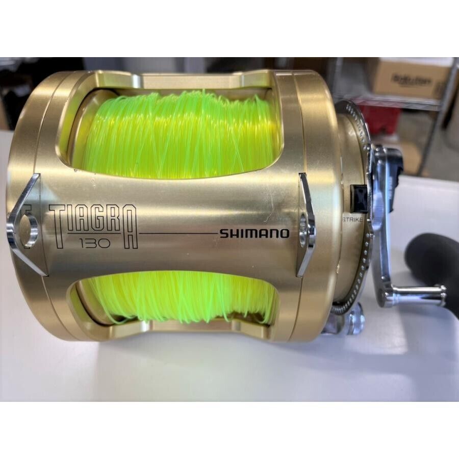 Shimano TIAGRA 130A 2.1/1.15 Big Game Gold Fishing Reel Right Handle F/S from JP