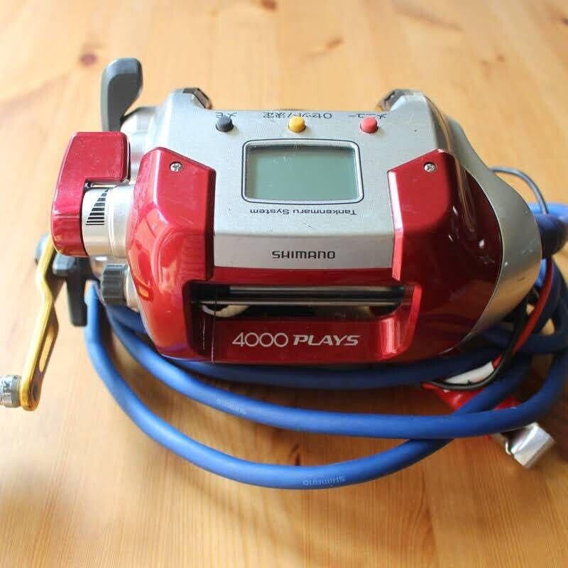 Shimano 17 PLAYS 4000 Right Handed Electric Reel Gear Ratio 3.2:1 F/S from Japan