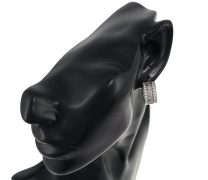 Tiffany & Co. diamond earrings, diamond atlas hoop, one ear, K18WG White Gold