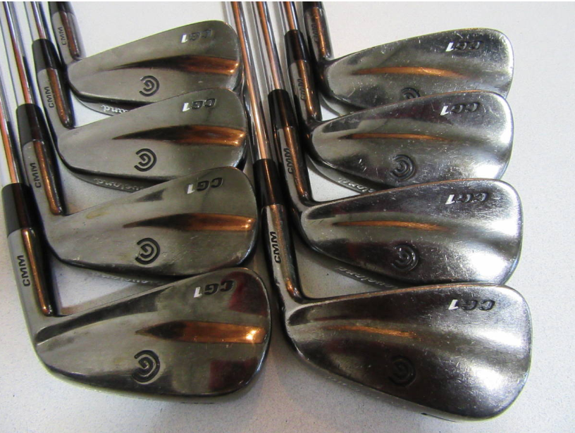 Japan Version Cleveland CG1 Muscle Back GOLF CLUBS 8PC S-FLEX IRONS SET F/S JP