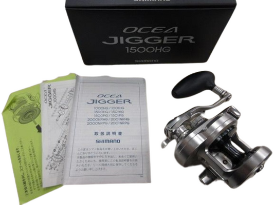 Shimano 17 OCEA JIGGER 1500HG Right Jigging Reel Gear Ratio 6.4:1 F/S from Japan