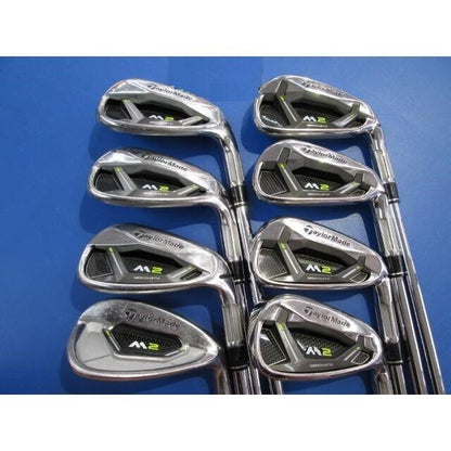 TaylorMade M2 -2017 Iron Set 8pieces 5-9, P, A, S REAX 90 Flex-R F/S from Japan