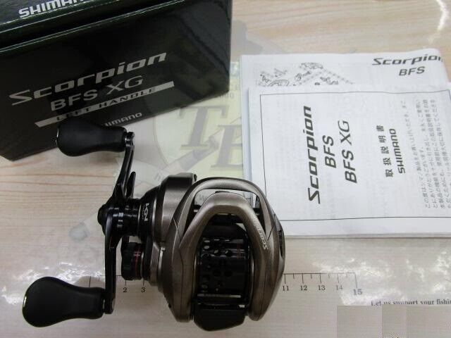 Shimano Scorpion BFS XG Left Baitcasting Reel Gear Ratio 8.2:1 F/S from Japan