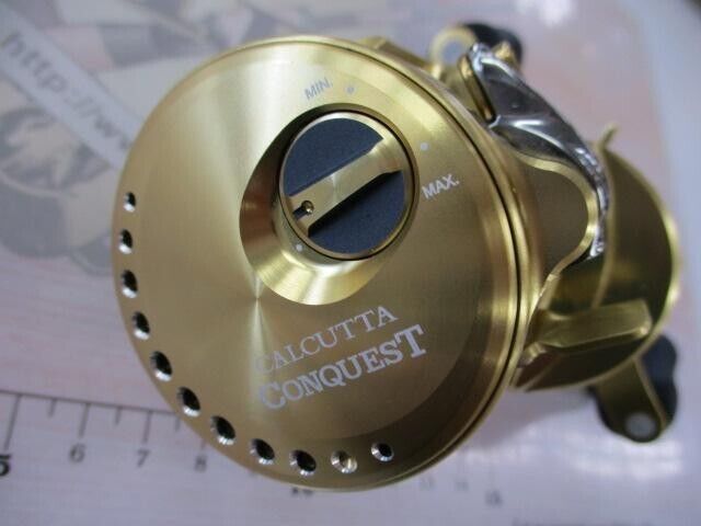 Shimano 21 CALCUTTA CONQUEST 201HG Left 6.5:1 Bait Casting Reel F/S from Japan