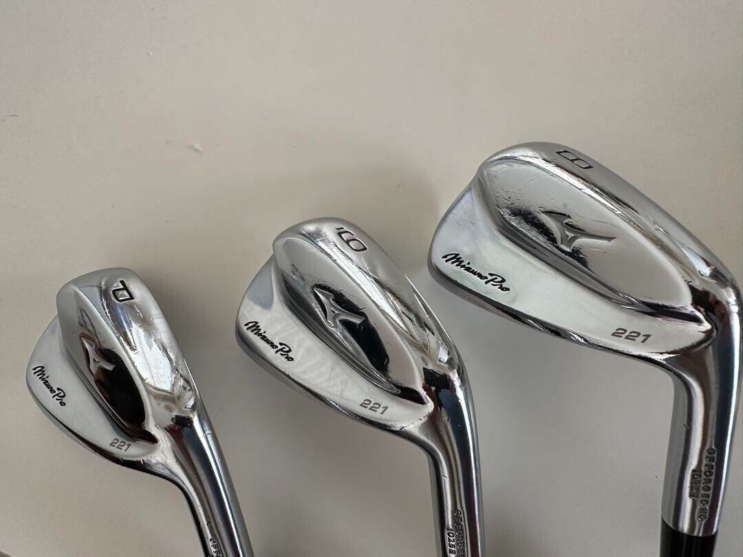 Mizuno Pro 221 Muscle Back Iron 5-PW NS PRO MODUS3 SYSTEM3 TOUR 125 from Japan