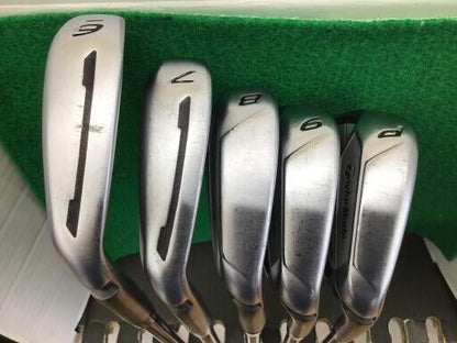 TaylorMade Speed Blade 6S Iron Set 6-9,Pw TM7-114 Flex-S 5pcs F/S from Japan