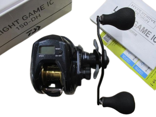 Daiwa 22 LIGHTGAME IC 150-DH Right Baitcast Reel Gear Ratio 6.3:1 F/S from Japan