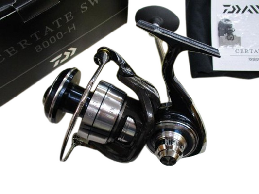 Daiwa Spinning Reel CERTATE SW 8000-H Gear Ratio 5.8:1 Weight 625g F/S from JPN