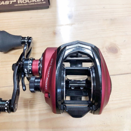 Abu Garcia REVO BEAST ROCKET 41 Left-handle Baitcast Reel Gear 9.2:1 F/S from JP