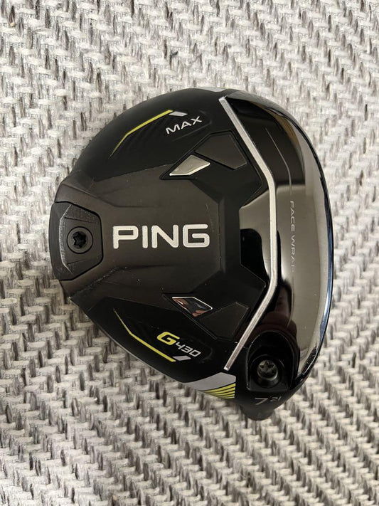 PING G430 MAX 7W Fairway Wood Head Only Right Handed w/Head cover from Japan