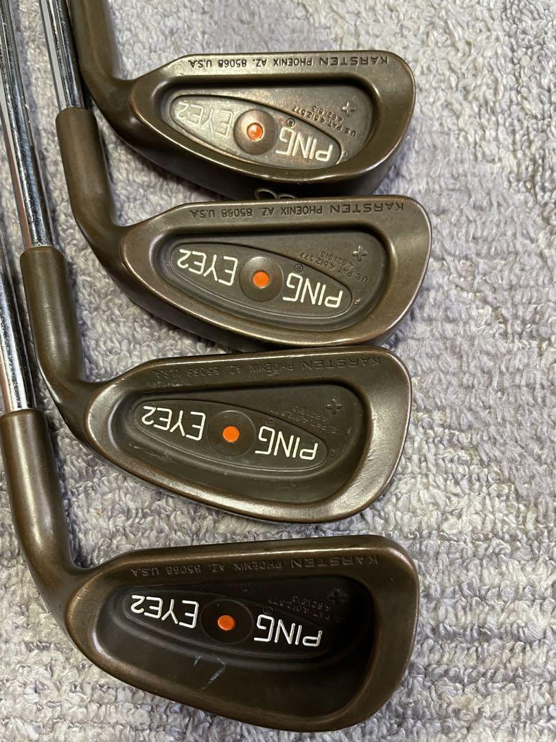 PING EYE 2＋ Beryllium Copper Iron Set 9pcs 3-9 W.S Orange Dot Right from Japan