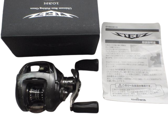 Daiwa STEEZ 103H Right Handle Baitcast Reel 155g Gear Ratio 6.3:1 F/S from JAPAN