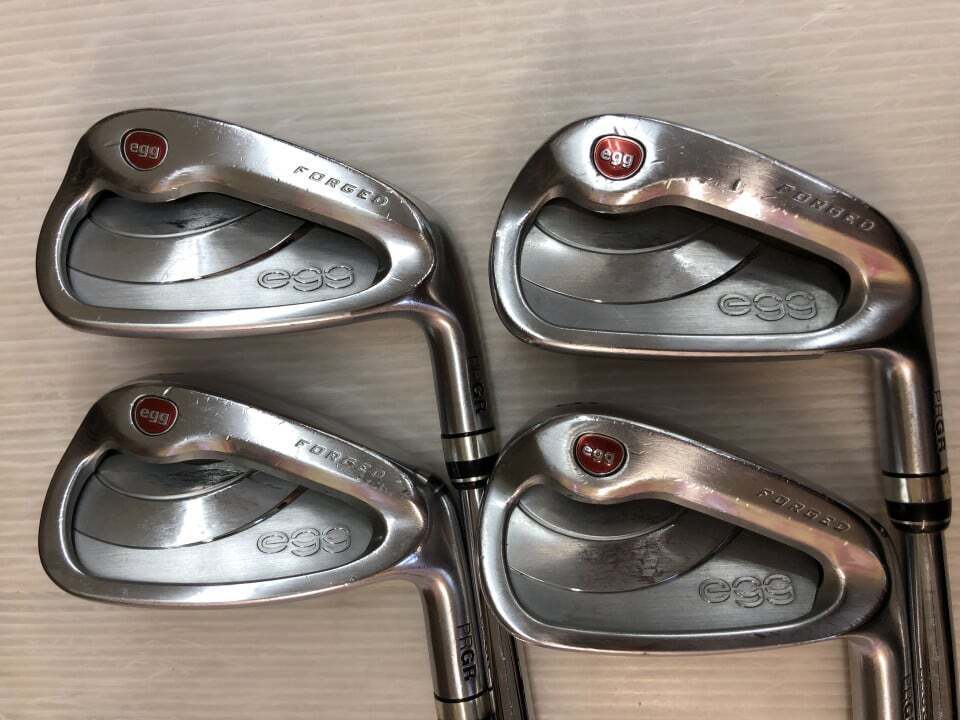 PRGR egg FORGED 2019 Iron set 4pcs 7-PW Shaft Dynamic Gold S200 Golf from Japan