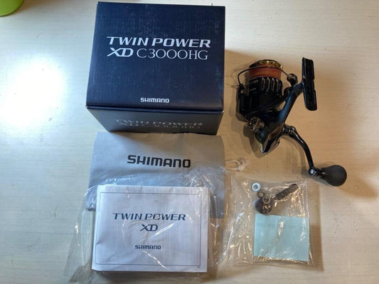 Shimano 21 TWIN POWER XD C3000HG Spinning Reel Gear Ratio 6.0:1 F/S from Japan