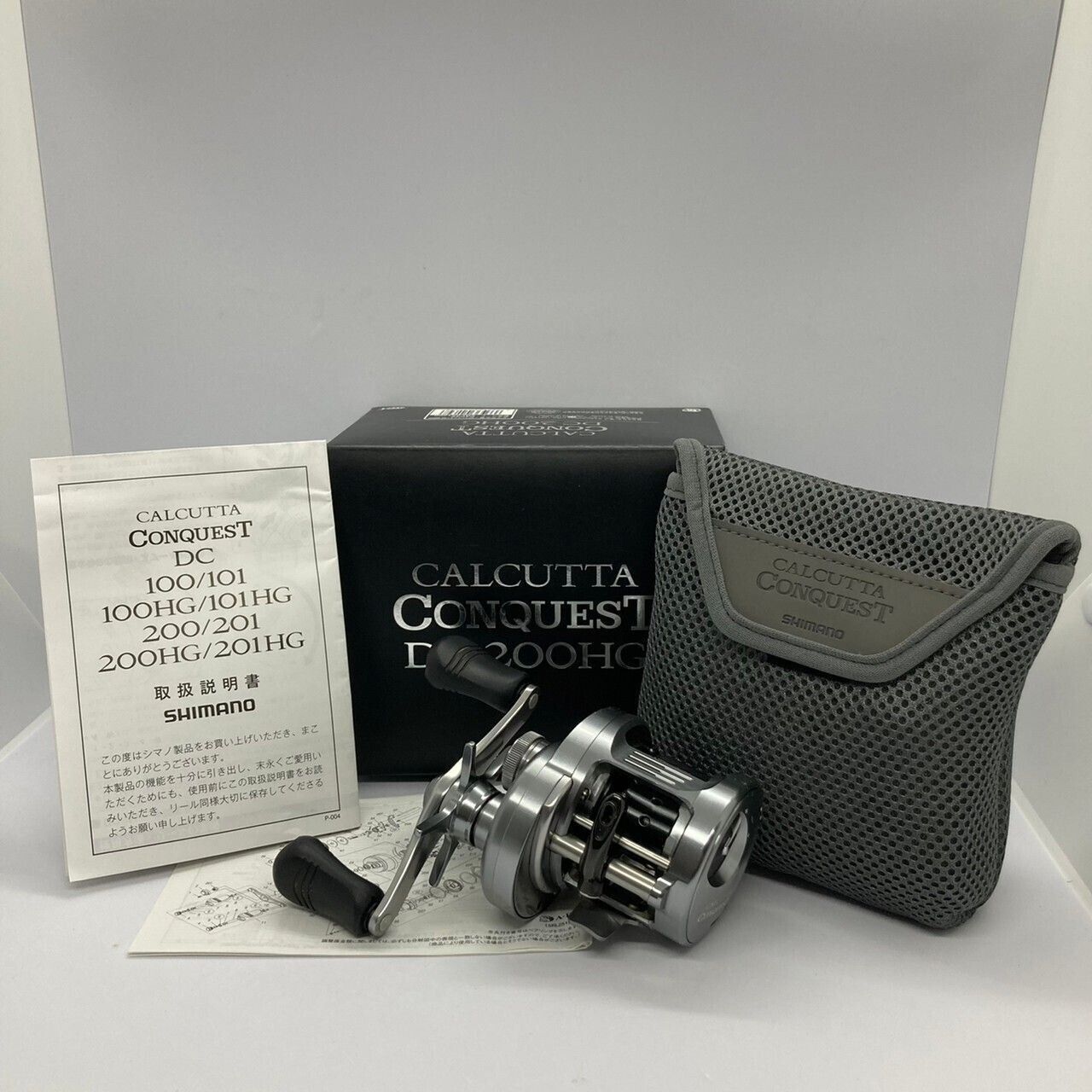 Shimano 20 CALCUTTA CONQUEST DC 200HG RIGHT Baitcasting Reel 6.2:1 F/S from JPN