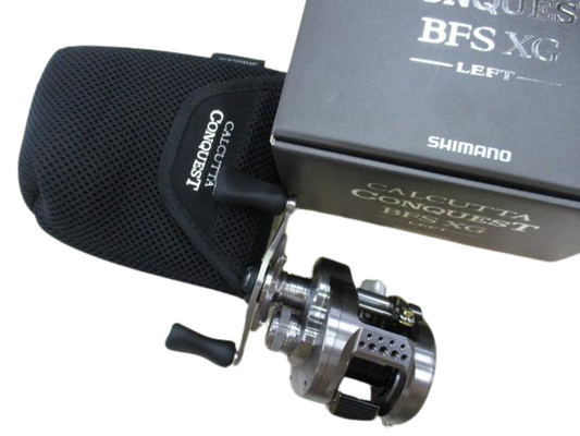 Shimano 23 CALCUTTA CONQUEST BFS XG 8.9:1 Left Baitcasting Reel F/S from Japan