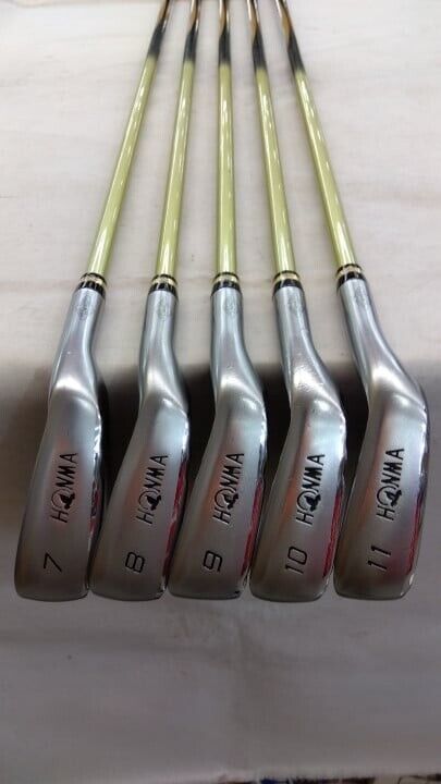 HONMA GOLF BERES IS-06 Iron Set 5pcs 7-11 ARMRQ X 47 2S Right 37" from Japan