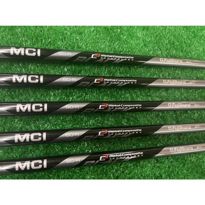 Miura Giken PI-401 Iron Set 6-PW 5pcs Shaft MCI Black 60 R Right Hand from Japan