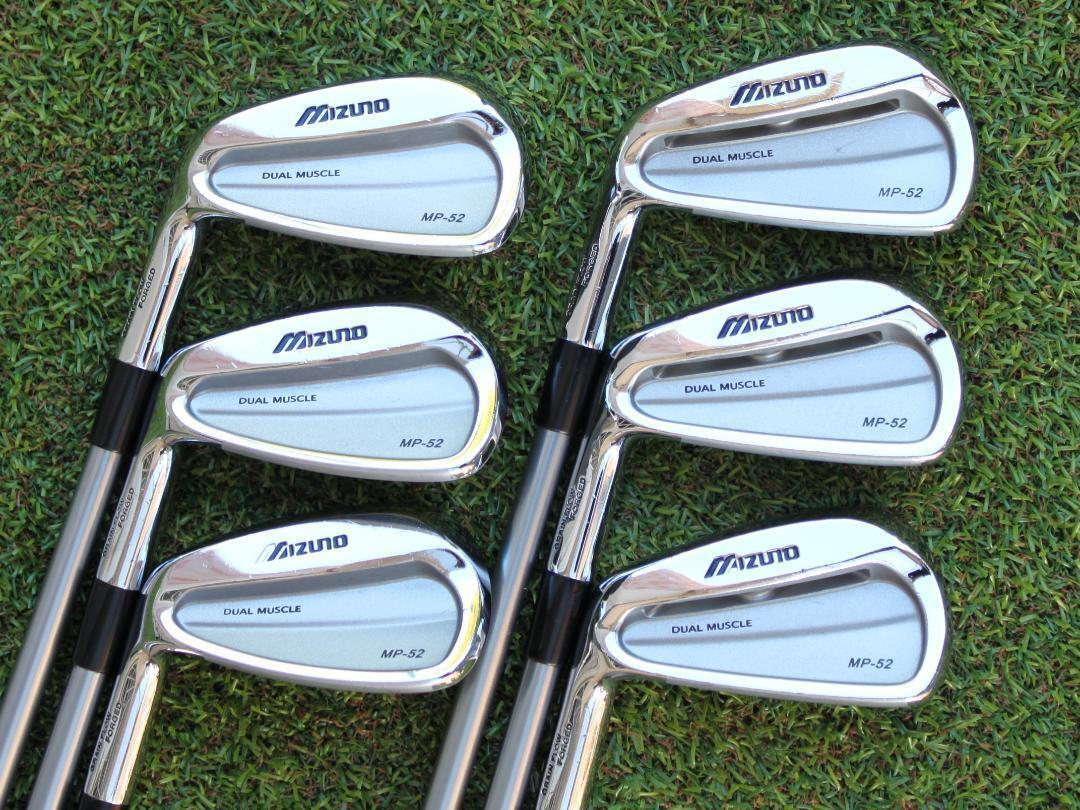 Mizuno MP-52 Iron Set 6pcs 5-PW Shaft Fujikura ROMBAX 5E09 TM-39 Left Handed