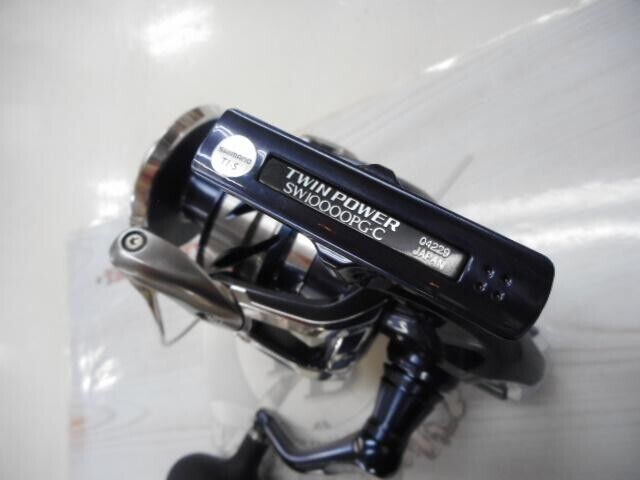 Shimano Spinning Reel 21 TWIN POWER SW 10000PG Gear Ratio 4.9:1 F/S from Japan