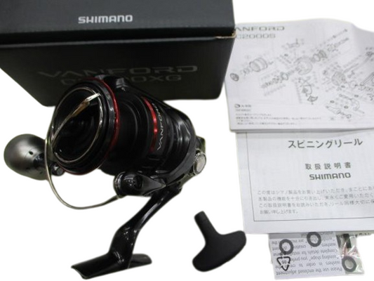 Shimano 20 VANFORD C3000XG Spinning Reel 180g Gear Ratio 6.4:1 F/S from Japan