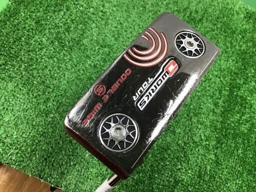 Odyssey O-WORKS TOUR Red DOUBLE WIDE S Putter Club 34" Right Handed from Japan