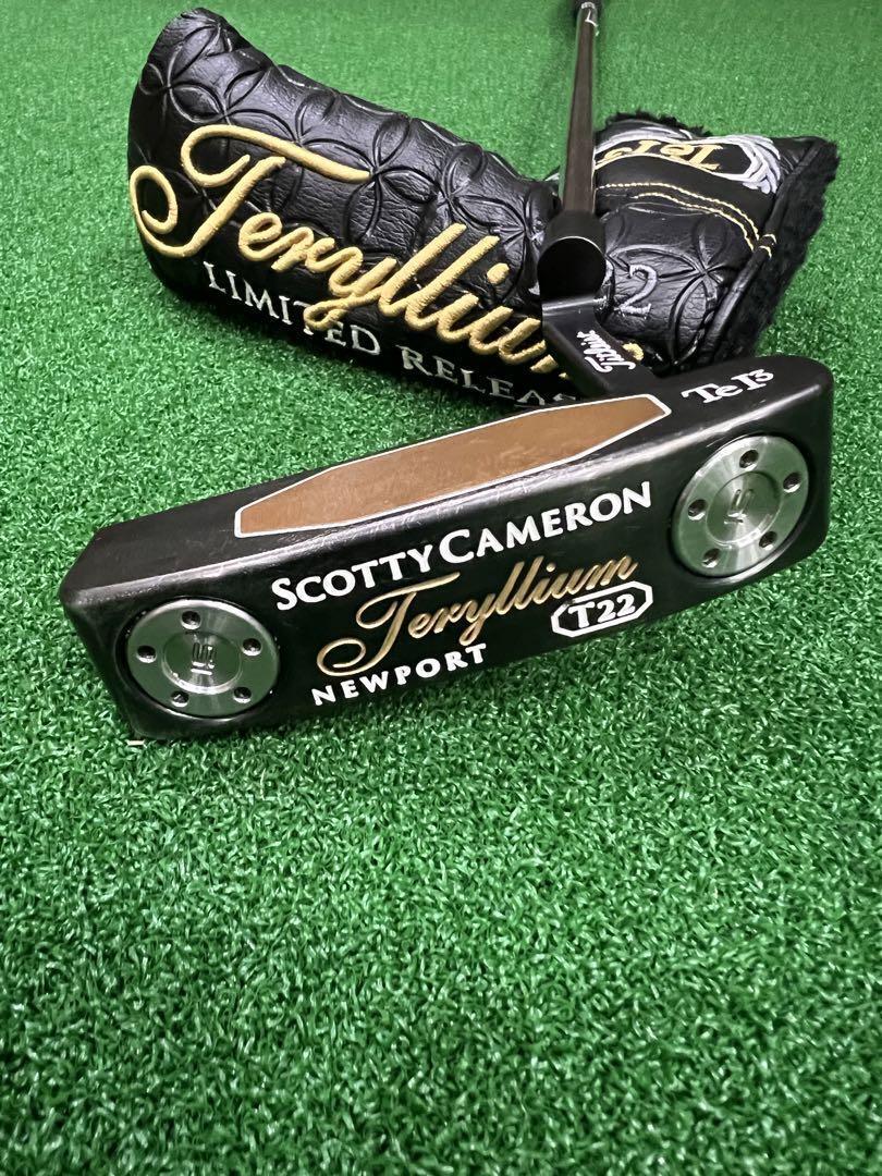 Scotty Cameron Teryllium T22 Newport Limited Edition Black Putter 34"from Japan