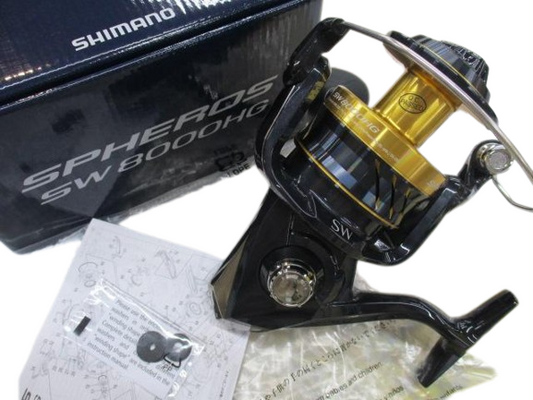 Shimano 21 SPHEROS SW 8000HG Spinning Reel 665g Gear Ratio 5.6:1 F/S from Japan