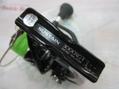 Shimano SUSTAIN 3000XG Spinning Reel Gear Ratio 6.2:1 Weight 363g F/S from Japan