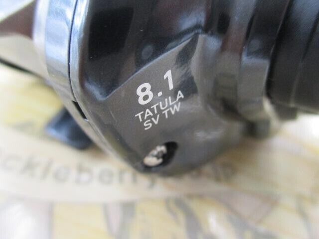 Daiwa TATULA SV TW 8.1R Right Handle Baitcasting Reel Gear 8.1:1 F/S from Japan