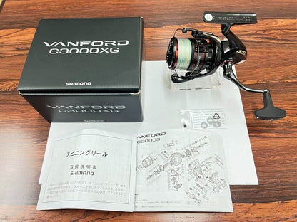 Shimano VANFORD C3000XG Spinning Reel 180g Gear Ratio 6.4:1 F/S from Japan