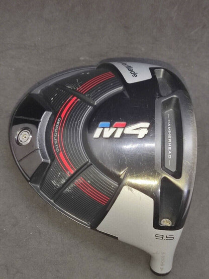 TaylorMade M4 9.5 degree Driver Head Right Handed Head Only 195g F/S from Japan