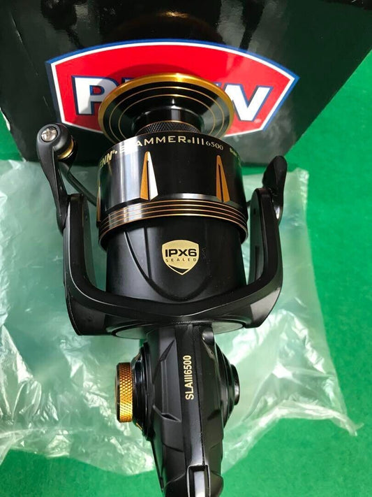 Penn SLAMMER III 6500 Spinning Reel NEW Gear Ratio 5.6:1 715g F/S from Japan