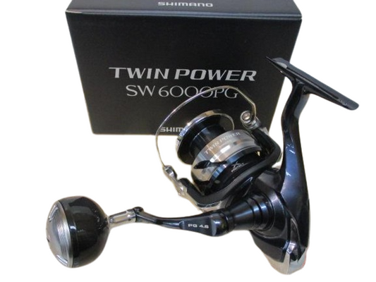 Shimano 21 TWIN POWER SW 6000PG Spinning Reel Gear Ratio 4.6:1 F/S from Japan