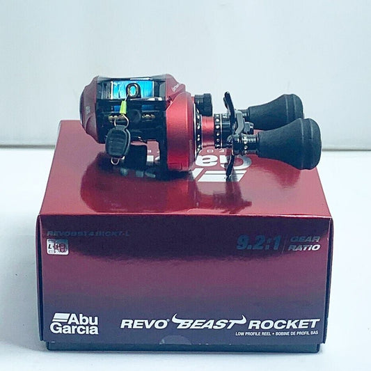 Abu Garcia REVO BEAST ROCKET 41-L 9.2:1 Left Handed Baitcast Reel F/S From Japan