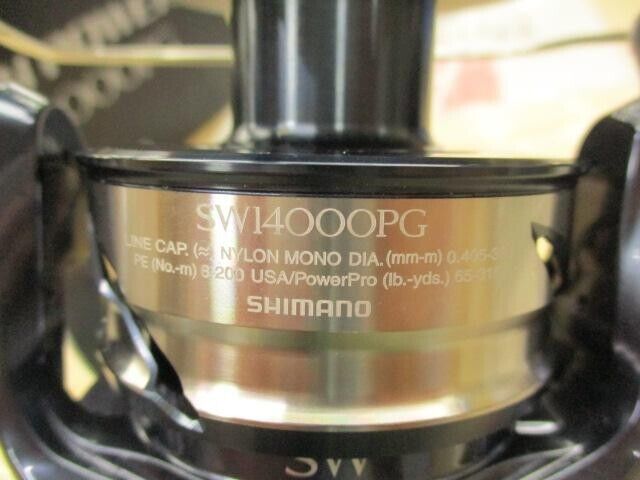 Shimano 21 TWIN POWER SW 14000PG Spinning Reel Gear Ratio 4.9:1 F/S from Japan