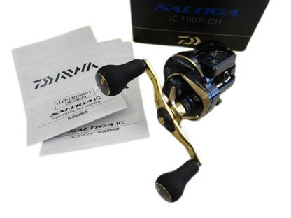 Daiwa 21 Saltiga IC 100P-DH Baitcast Reel 300g Gear Ratio 4.8:1 F/S from Japan