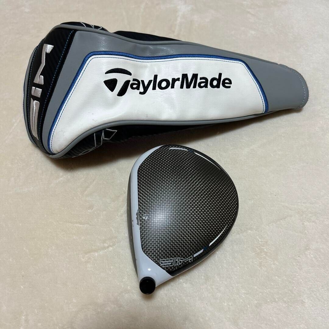 TaylorMade SIM MAX 9degree Golf Club Head Only w/Head Cover F/S from Japan