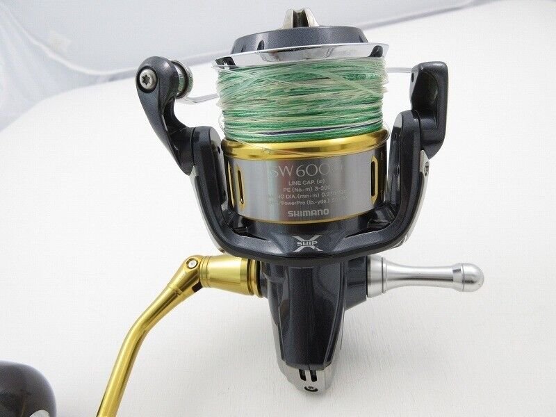 Shimano 15 TWIN POWER SW 6000XG Spinning Reel Gear Ratio 6.2:1 F/S from Japan