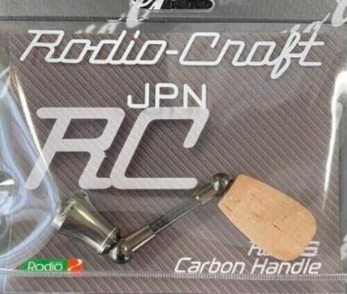 Rodio-Craft RC SS Carbon Handle for Daiwa Reel RC40DA Dark Olive F/S from Japan