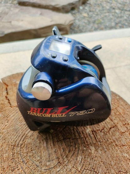 Daiwa TANACOM BULL 750 ElectricReel Fishing Reel Blue Big Game from Japan