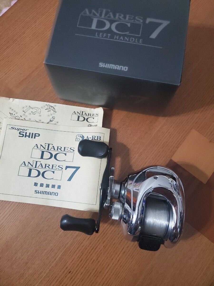 Shimano ANTARES DC7 L-H Baitcasting Reel Gear Ratio 7.0:1 250g F/S from Japan