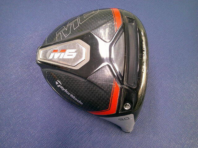 TaylorMade M6 9degree Driver Head Only Right hand Men's from Japan