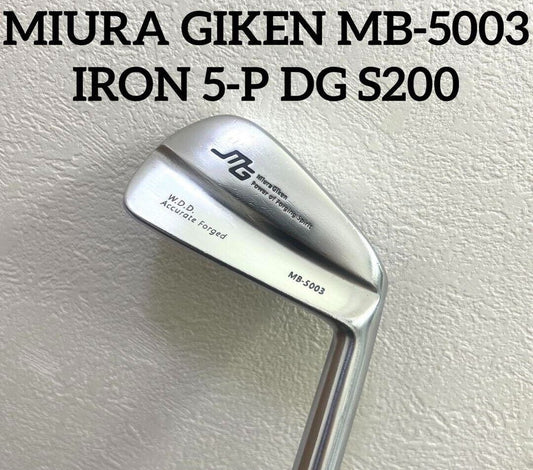 Miura MG MB-5003 Iron Set 6pcs 5-9, P DG S200 Flex-S Right Hand F/S from Japan