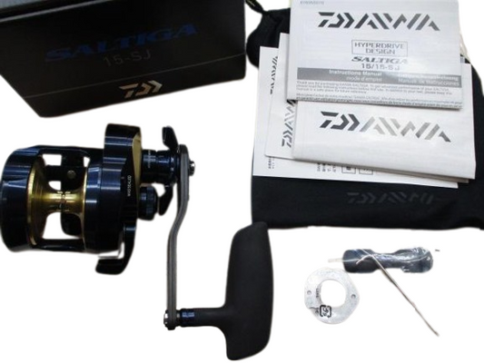 Daiwa 22 SALTIGA 15-SJ for Jigging Baitcasting Fishing Reel 6.3:1 F/S from Japan