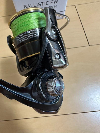 Daiwa 19 BALLISTIC FW LT2500S-CXH Spinning Reel Gear Ratio 6.2:1 F/S from Japan