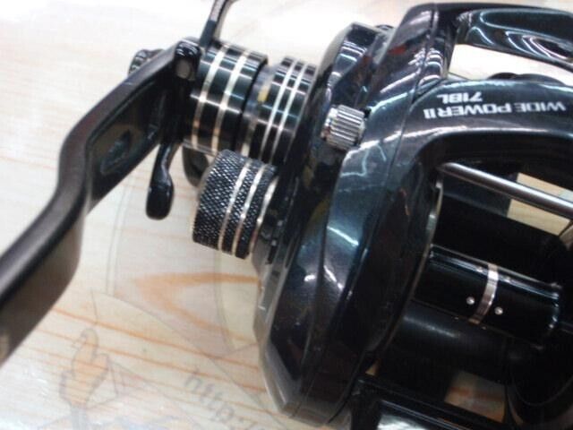 Tailwalk ELAN WIDEPOWER II 71BL Baitcasting Reel Gear Ratio 7.1:1 F/S from Japan